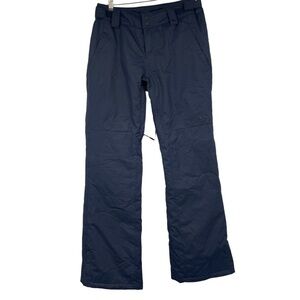 Womens Oakley ski snowboard pants XS navy blue soft shell